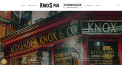 Desktop Screenshot of knoxs.ie